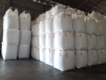 Chemical,Fertilizer,Urea,Stock,Pile,Jumbo-bag,In,Warehouse,Waiting,For